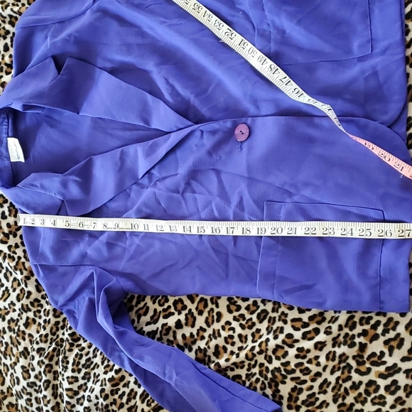 💥🥳HP💥Smart looking Purple Blazer - Picture 4 of 7